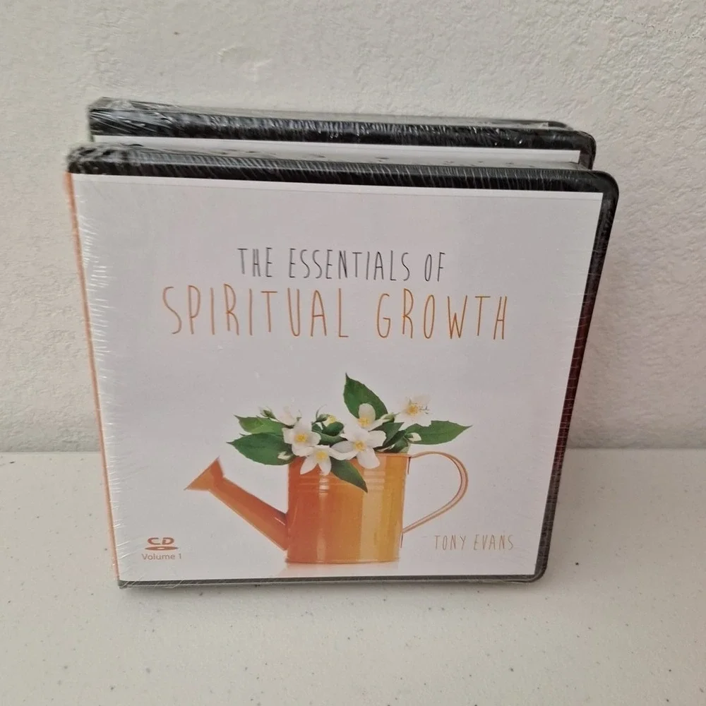 TONY EVANS The Essentials of Spiritual Growth VOLUME 1 & 2 SET (CD‎ Audiobook)